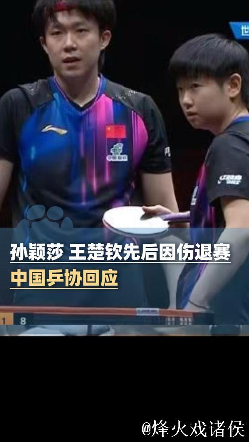 中国乒乓球队遭遇伤病困扰!王楚钦与孙颖莎退赛,2026年赛程安排引发关注,过于密集。 中国乒乓球队遭遇伤病困扰!王楚钦与孙颖莎退赛,2026年赛程安排引发关注,过于密集。